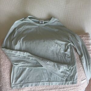 ATHLETA GIRL Light BLUE Long Sleeve Top